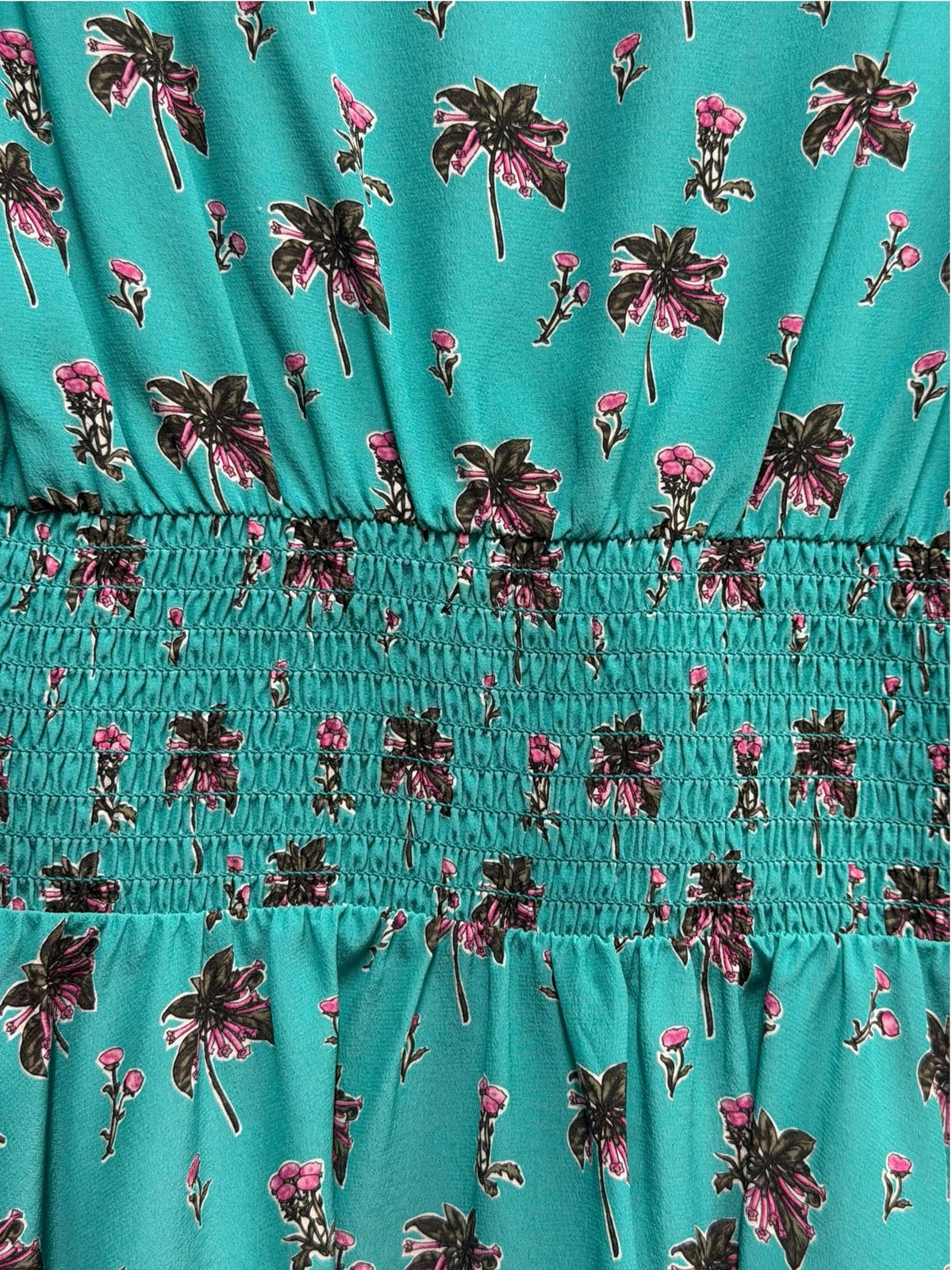 Prada Turquoise Wrap Dress