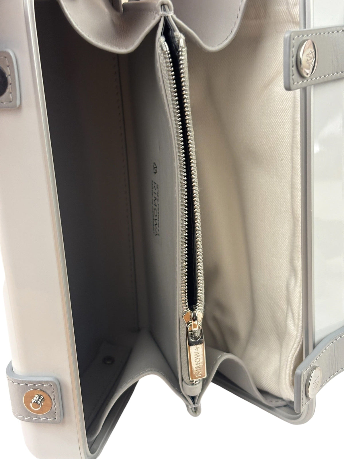 Rimowa Personal White Polycarbonate Crossbody Clutch