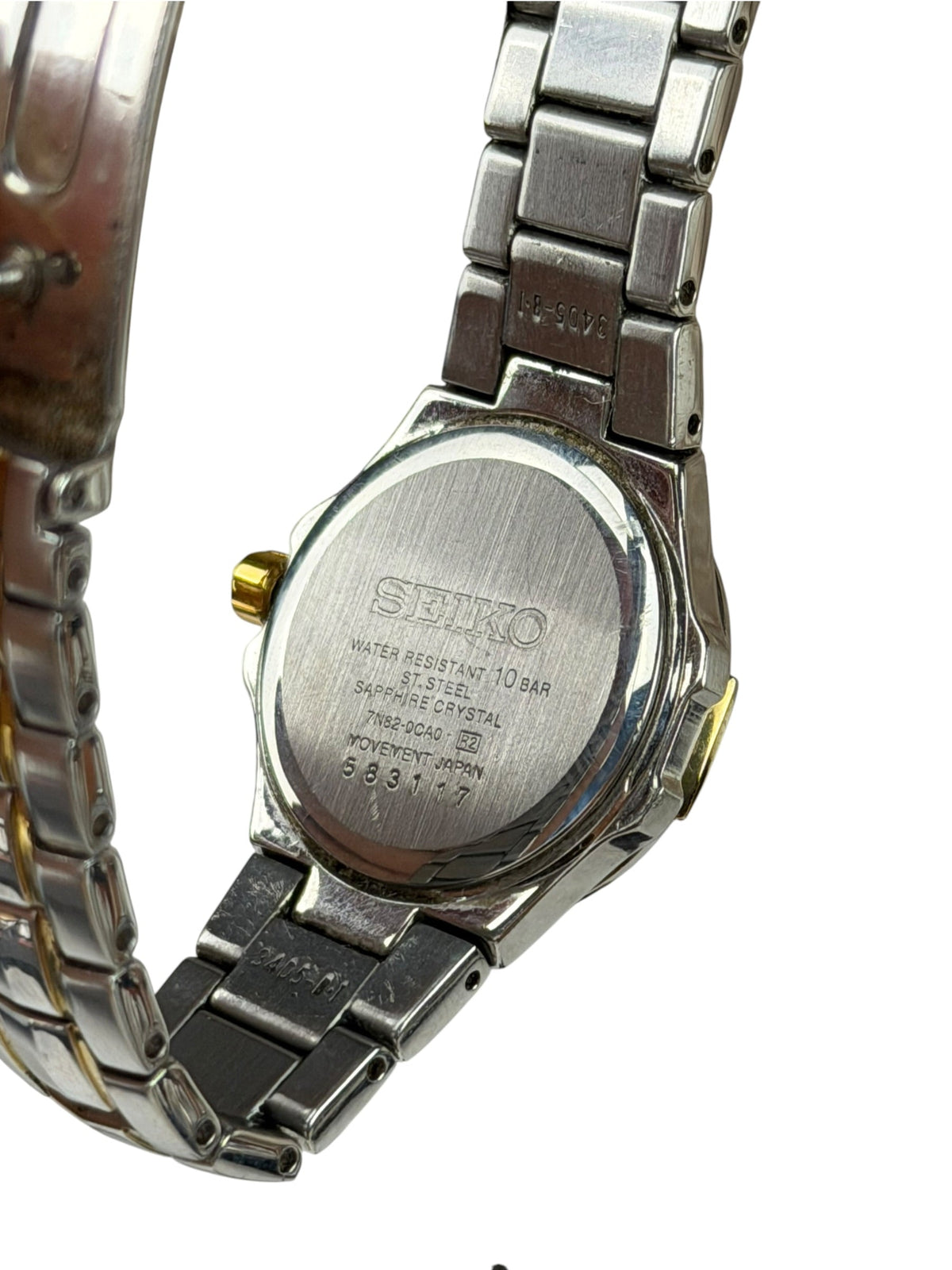 Seiko Grey Dial Two Tone Coutura