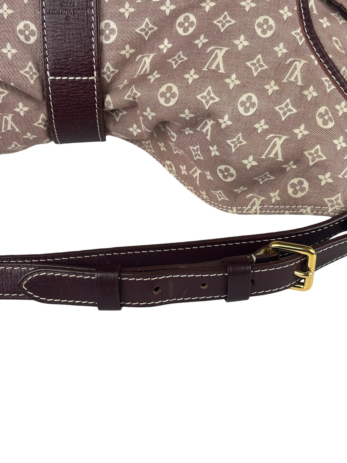 Louis Vuitton Brown Leather Trim Monogram Idylle Romance