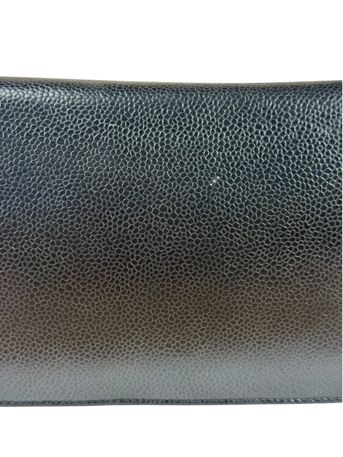 Chanel Black Caviar Flap Wallet On Chain 2013