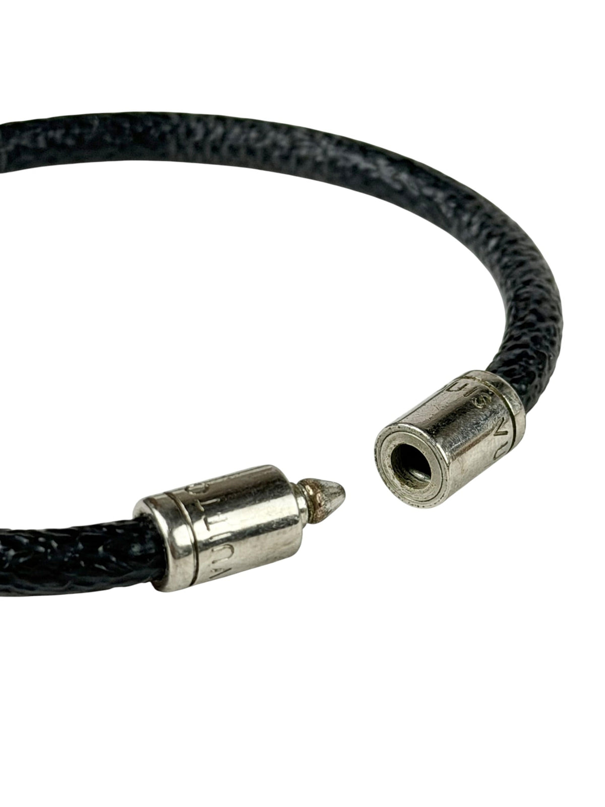 Louis Vuitton Damier Graphite Keep It Bracelet