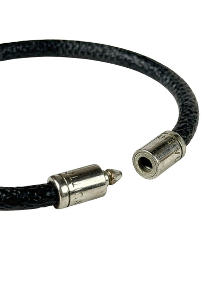 Louis Vuitton Damier Graphite Keep It Bracelet