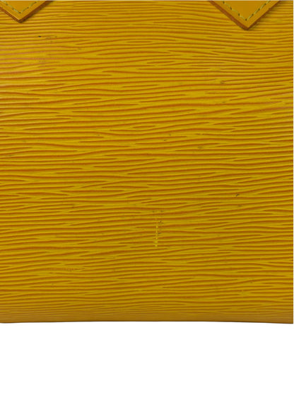Louis Vuitton Yellow Epi Leather Speedy 25