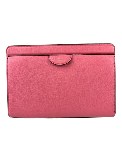 Jimmy Choo Pink Leather Pouch