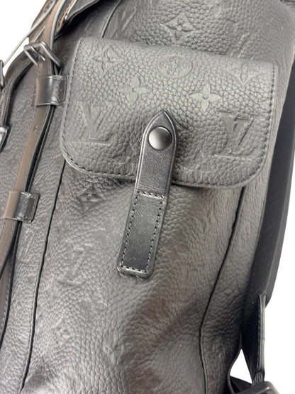 Louis Vuitton Monogram Taurillon Christopher MM Backpack