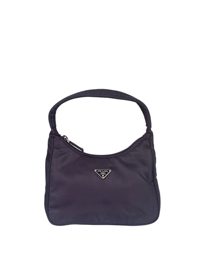 Prada Purple Tessuto Nylon Pochette