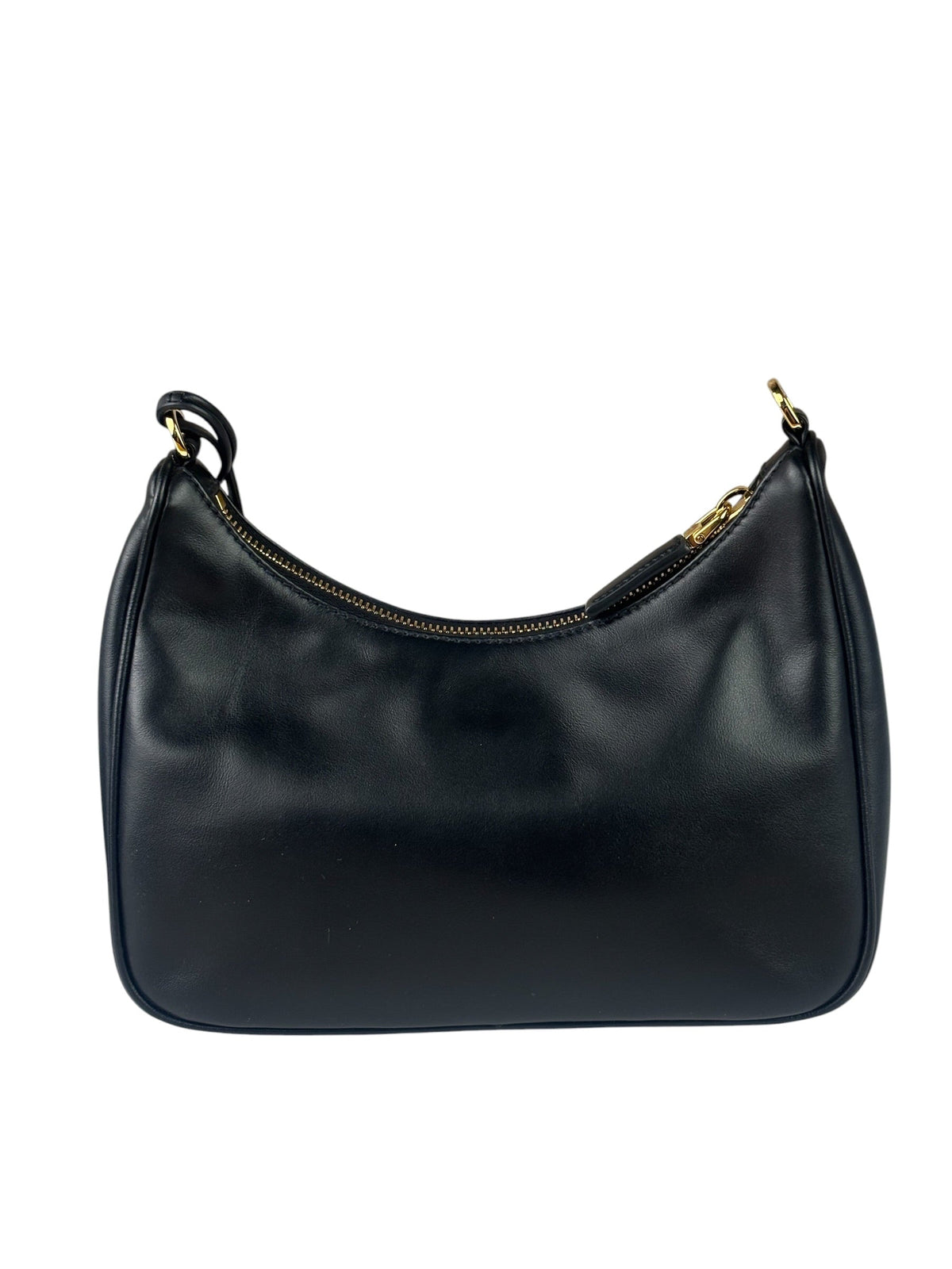 Prada Black Saffiano Leather Re-Edition Two-Way Bag