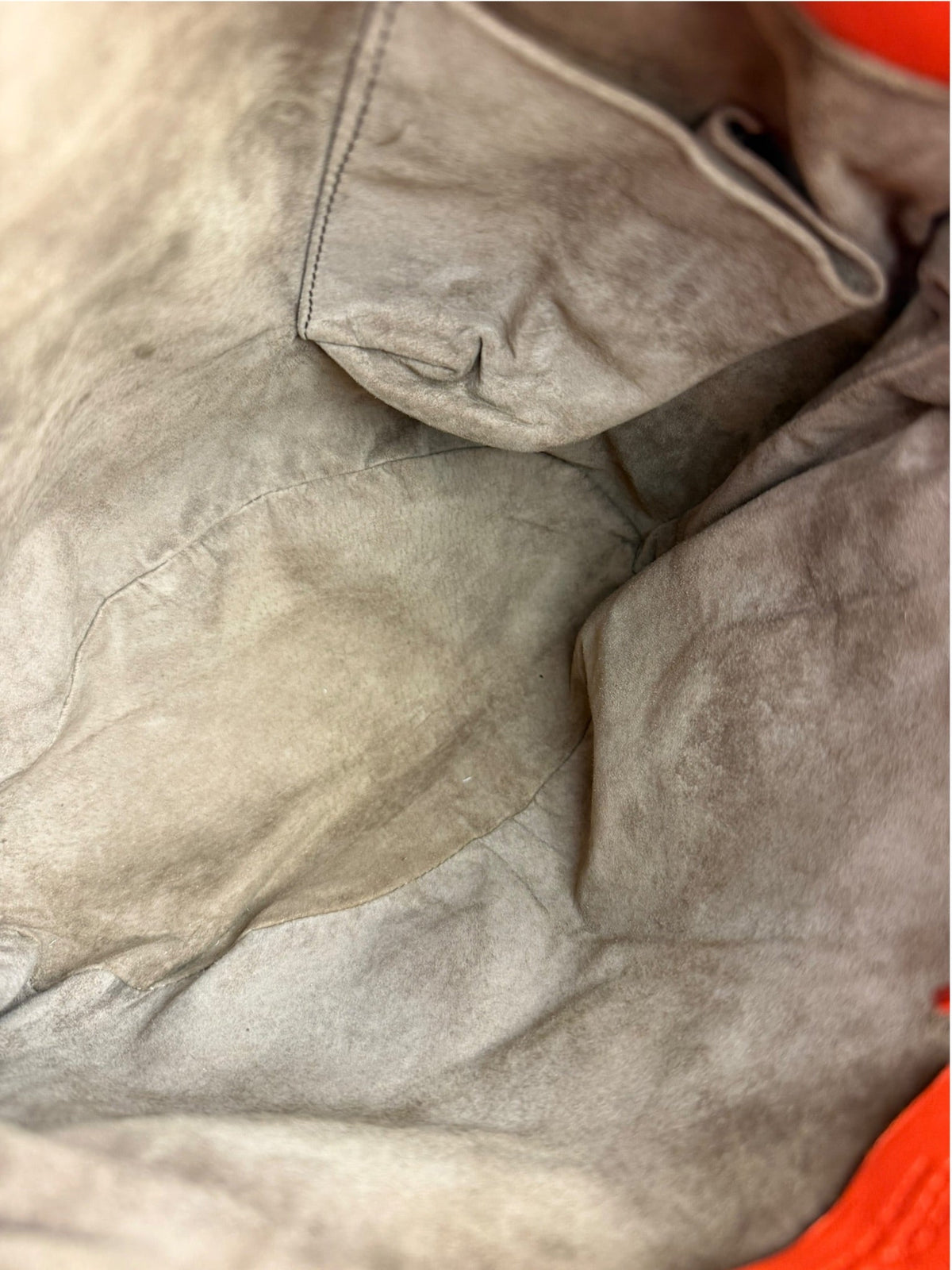 Bottega Veneta Sunset Orange Intrecciato Leather Hobo Tote