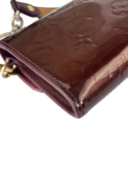 Louis Vuitton Burgundy Monogram Vernis Sunset Boulevard Shoulder Bag