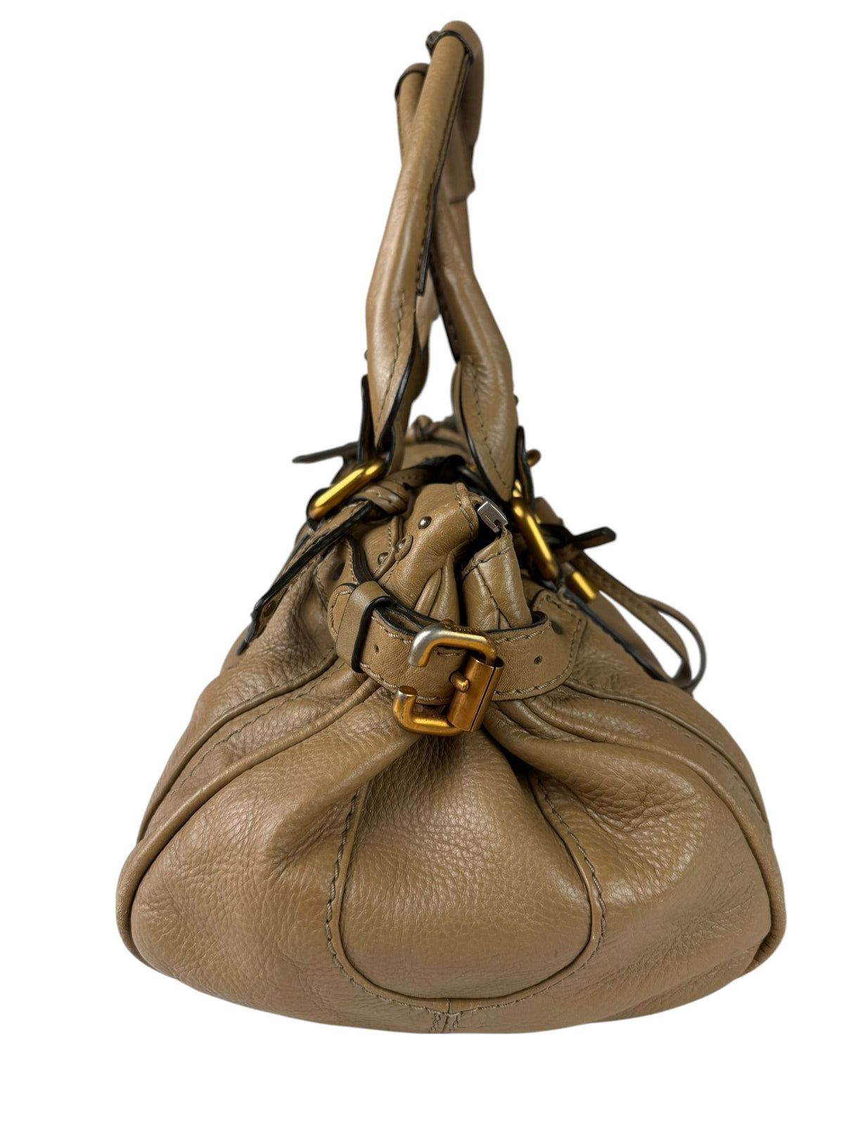 Chloe Brown Leather Paddington Shoulder Bag