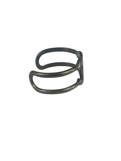 Chanel Vintage Interlocking CC Cuff