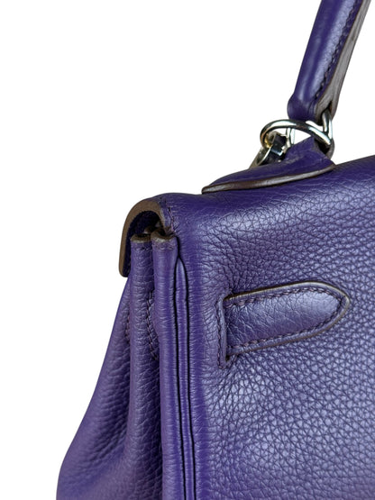 Hermes Togo Kelly II Retourne 32 Ultraviolet 2010