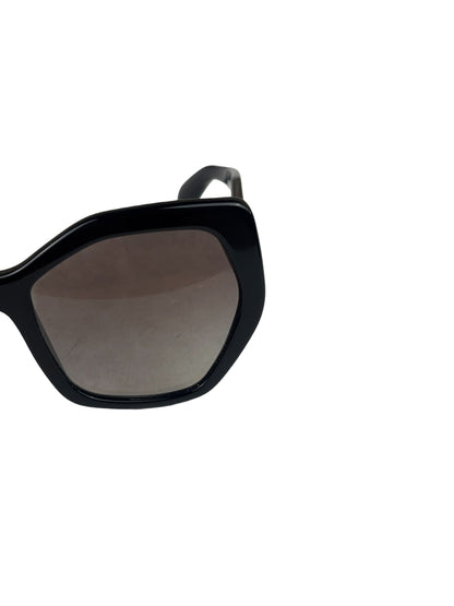 Prada Black Acetate Oversized Sunglasses