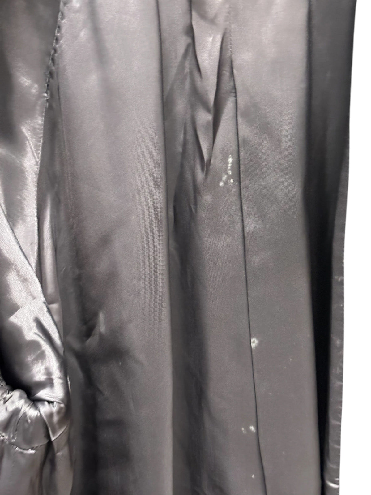 Vintage Fendi 365 Wool Trench Coat Navy
