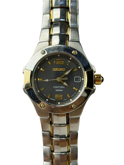 Seiko Grey Dial Two Tone Coutura