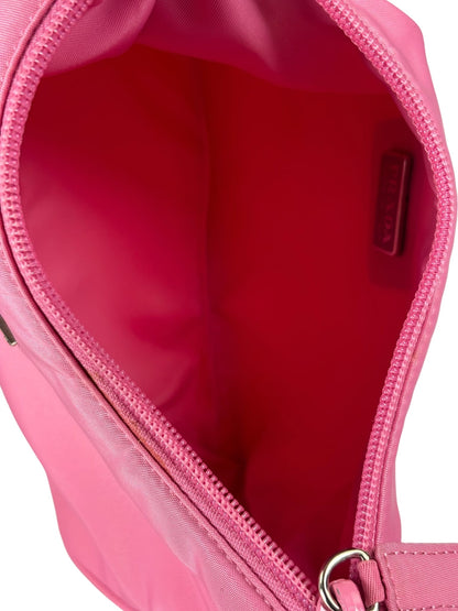 Prada Pink Tessuto Nylon Pochette