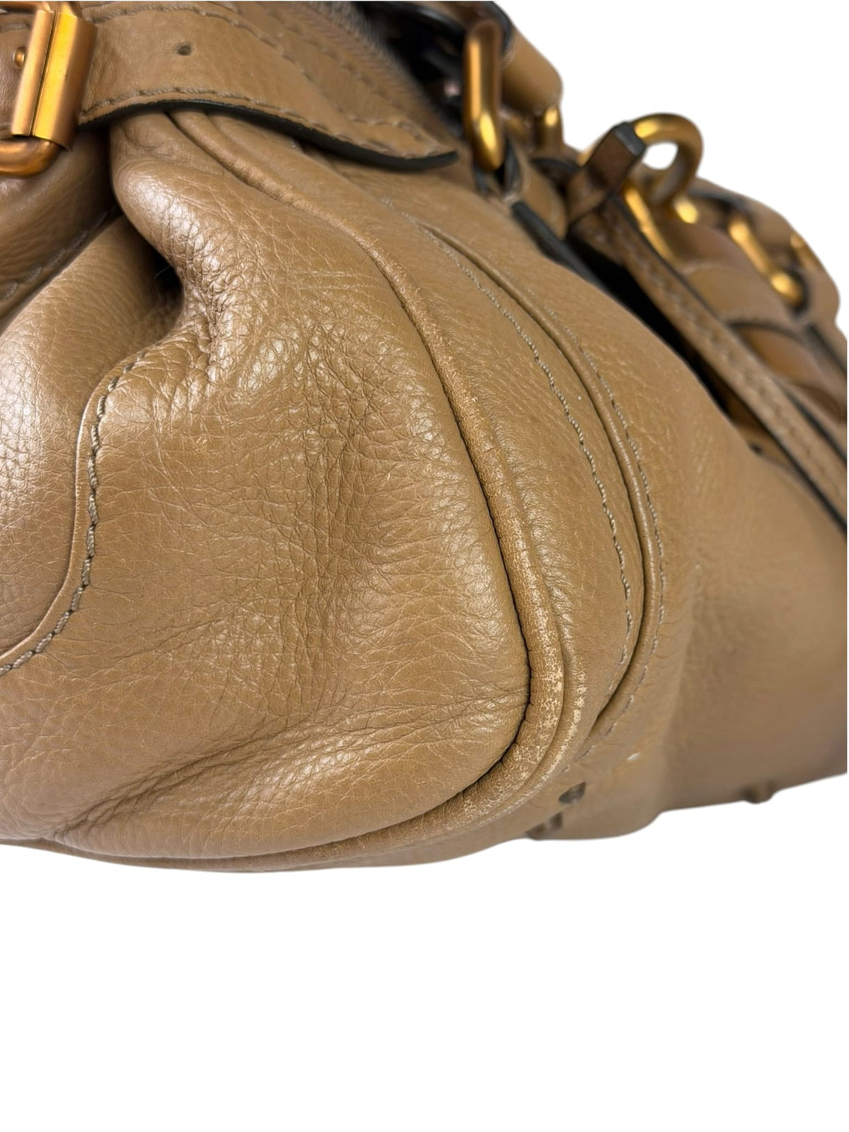 Chloe Brown Leather Paddington Shoulder Bag