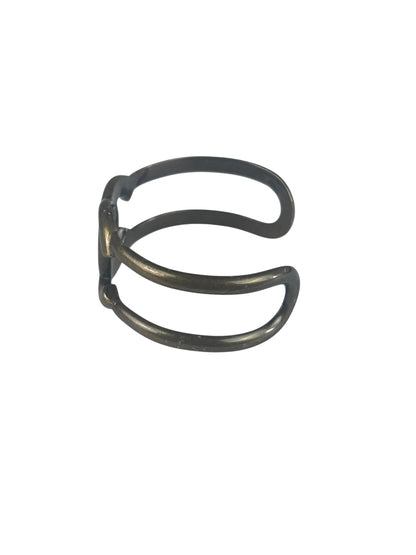 Chanel Vintage Interlocking CC Cuff