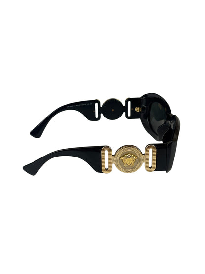 Versace Black Medusa Biggie Sunglasses 4425-U