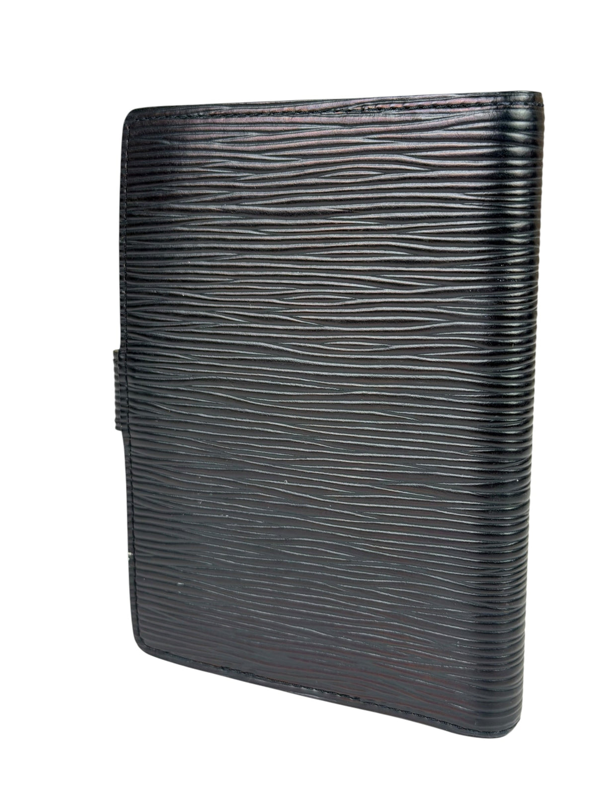 Louis Vuitton Black EPI Leather Agenda MM