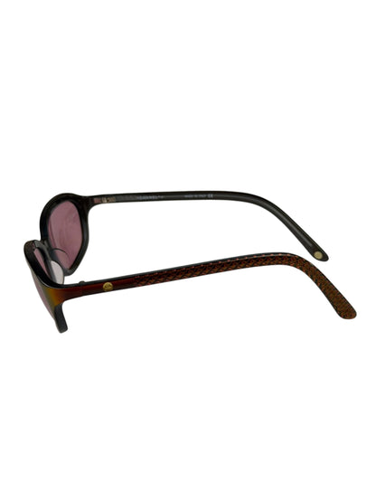 Chanel Vintage Pink Tinted Gradient Reading Sunglasses