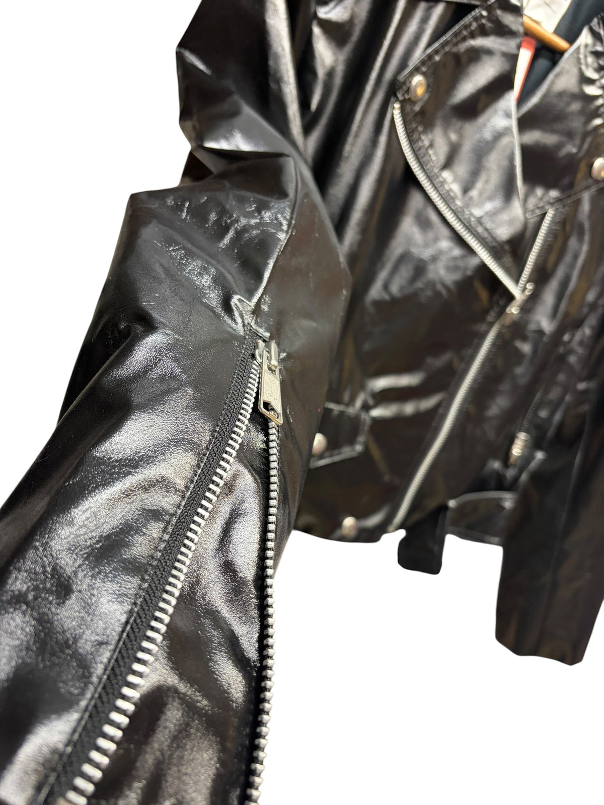 Jean Paul Gaultier Glossy Black Sept Premieres Jacket