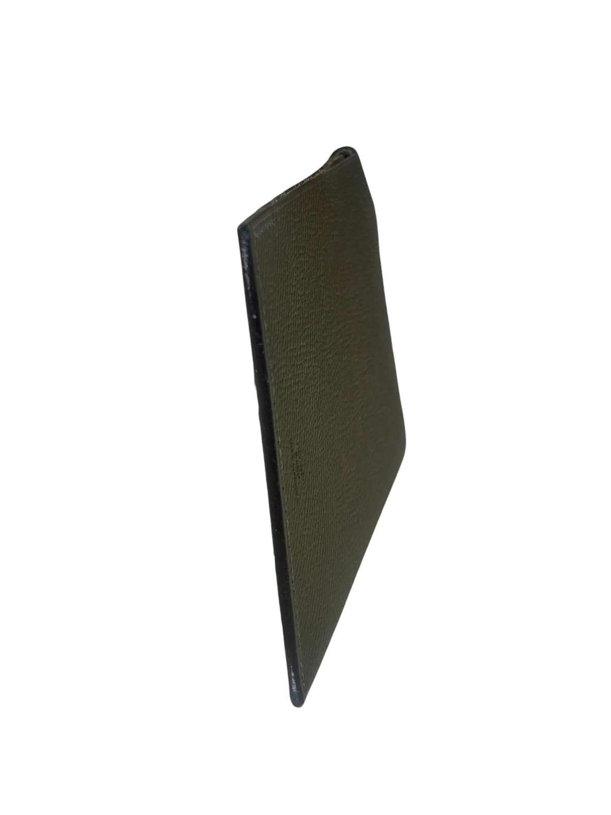 Hermes Vert Loden Calfskin Tarmac Passport Holder