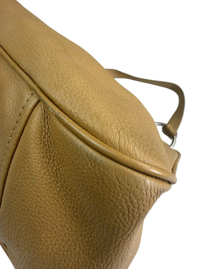 Prada Beige Leather Shoulder Bag