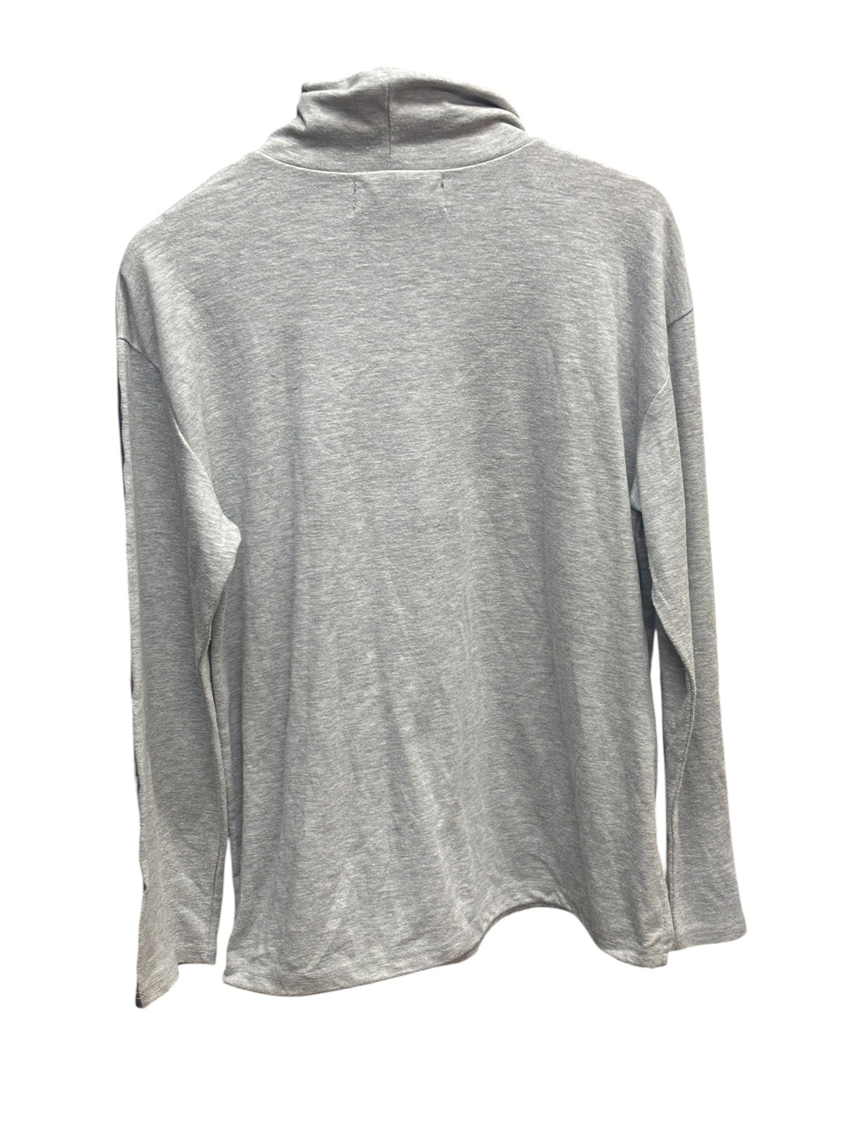 Prada Grey Long Sleeve High Neck Top