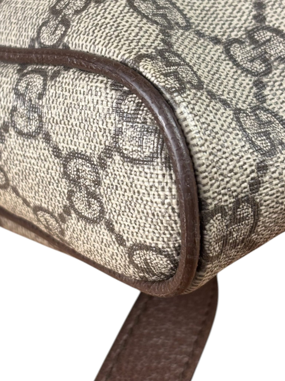 Gucci Beige/Brown GG Supreme Ophidia Messenger Bag