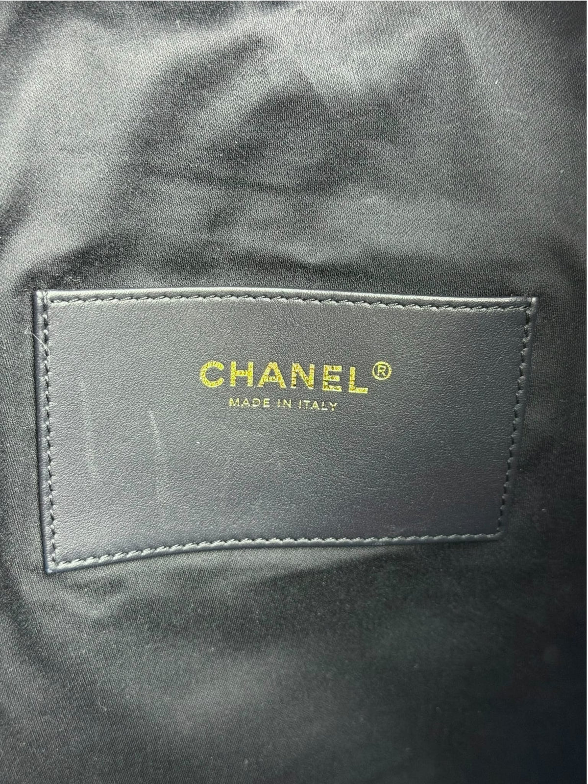 Chanel Navy Quilted Denim/Leather Trim 25 Hobo Bag 2021
