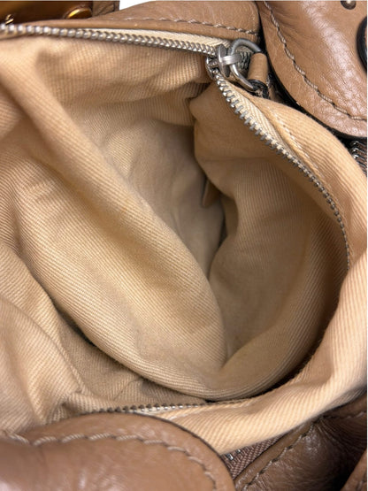 Chloe Brown Leather Paddington Shoulder Bag