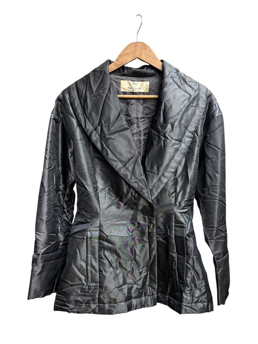 Karl Lagerfeld Shiny Black Jacket