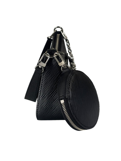 Louis Vuitton Black Epi Leather Marellini Pochette