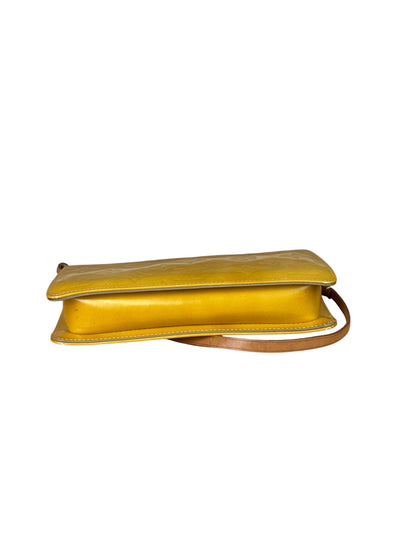 Louis Vuitton Yellow Vernis Lexington Pochette