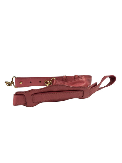 Balenciaga Pink Lambskin Velo Moto Two-Way Bag