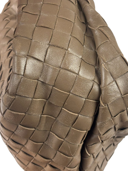 Bottega Veneta Brown Intrecciato Teen Jodie Hobo Bag