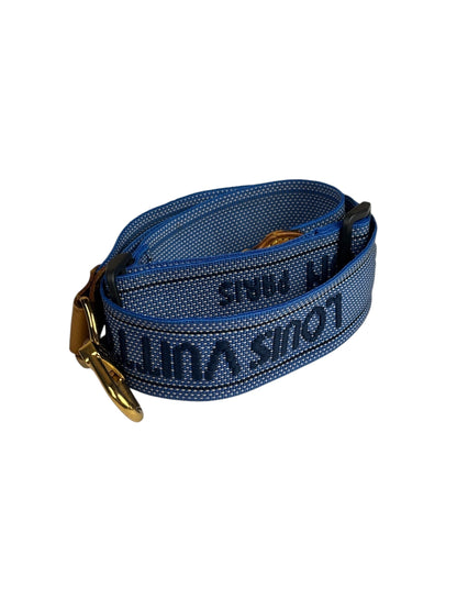 Louis Vuitton Vintage Blue LV Cup Sac Cowes Messenger