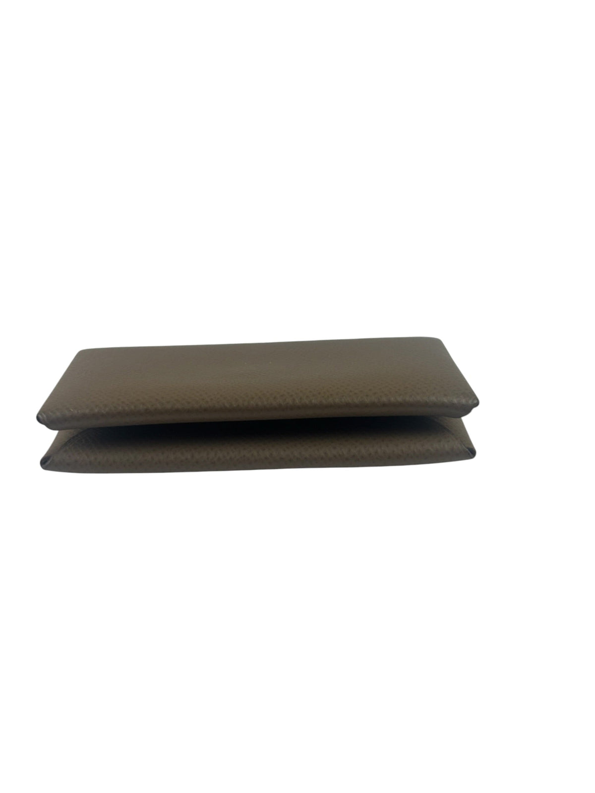 Hermes Beige Leather Calvi Coin Holder