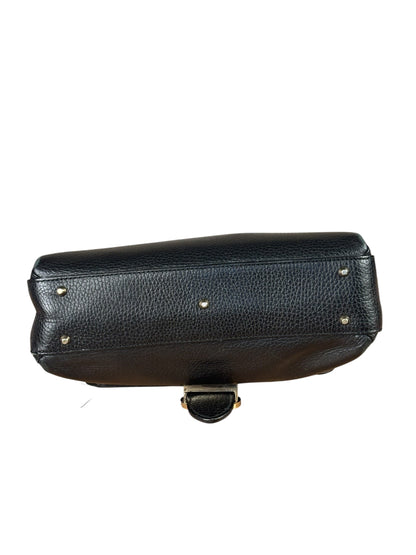 Gucci Black Calfskin Small Dollar Interlocking G Two-Way Bag