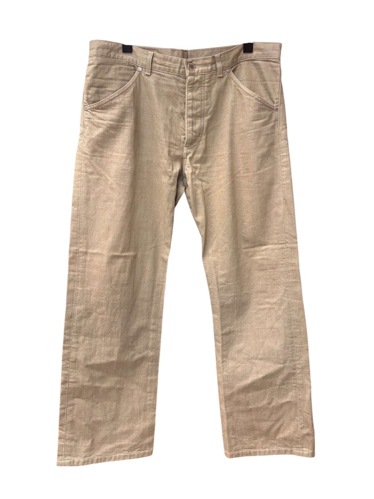 Louis Vuitton Khakhi Cotton Trousers