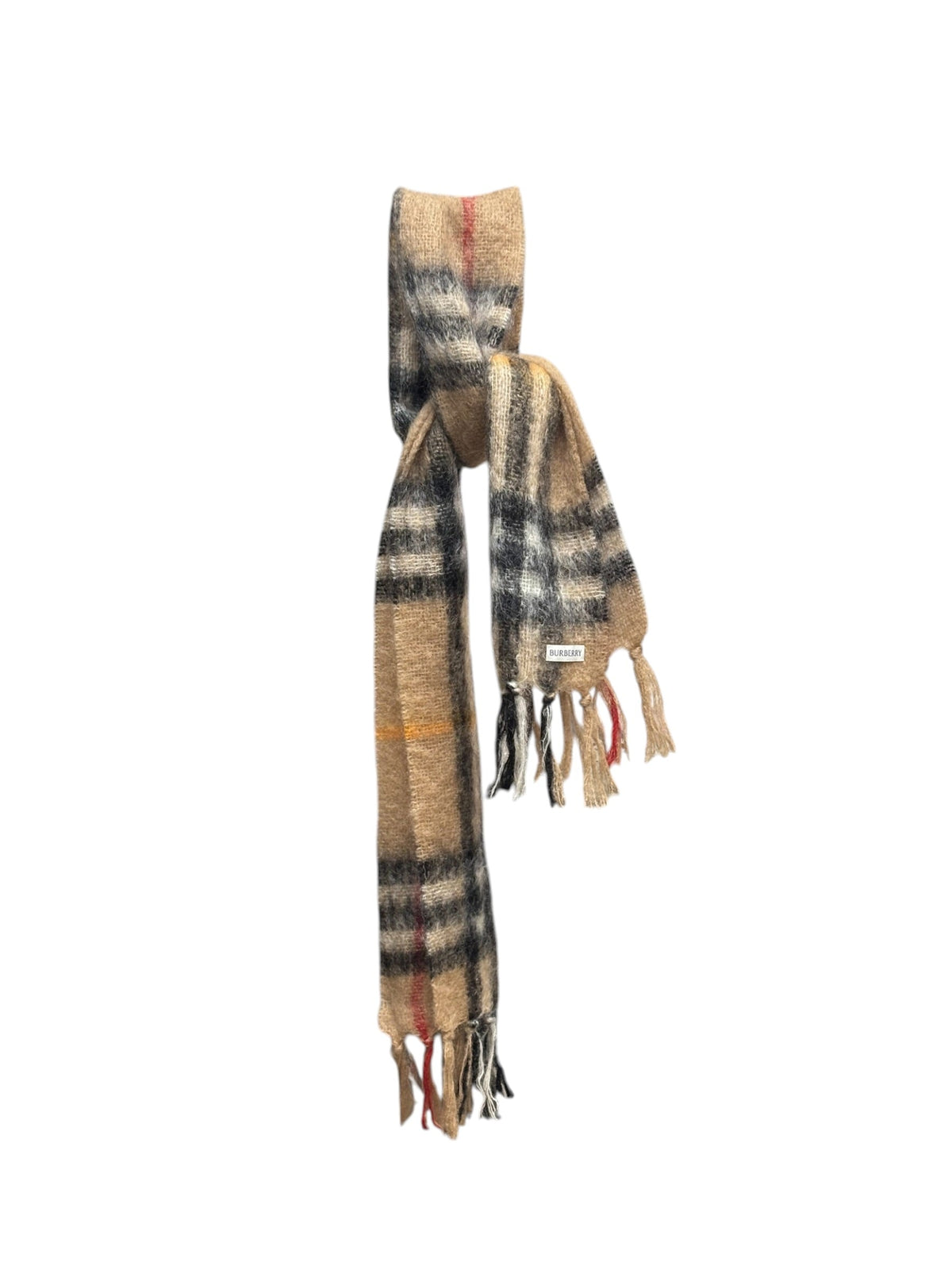 Burberry Giant Check Mohair Scrarf