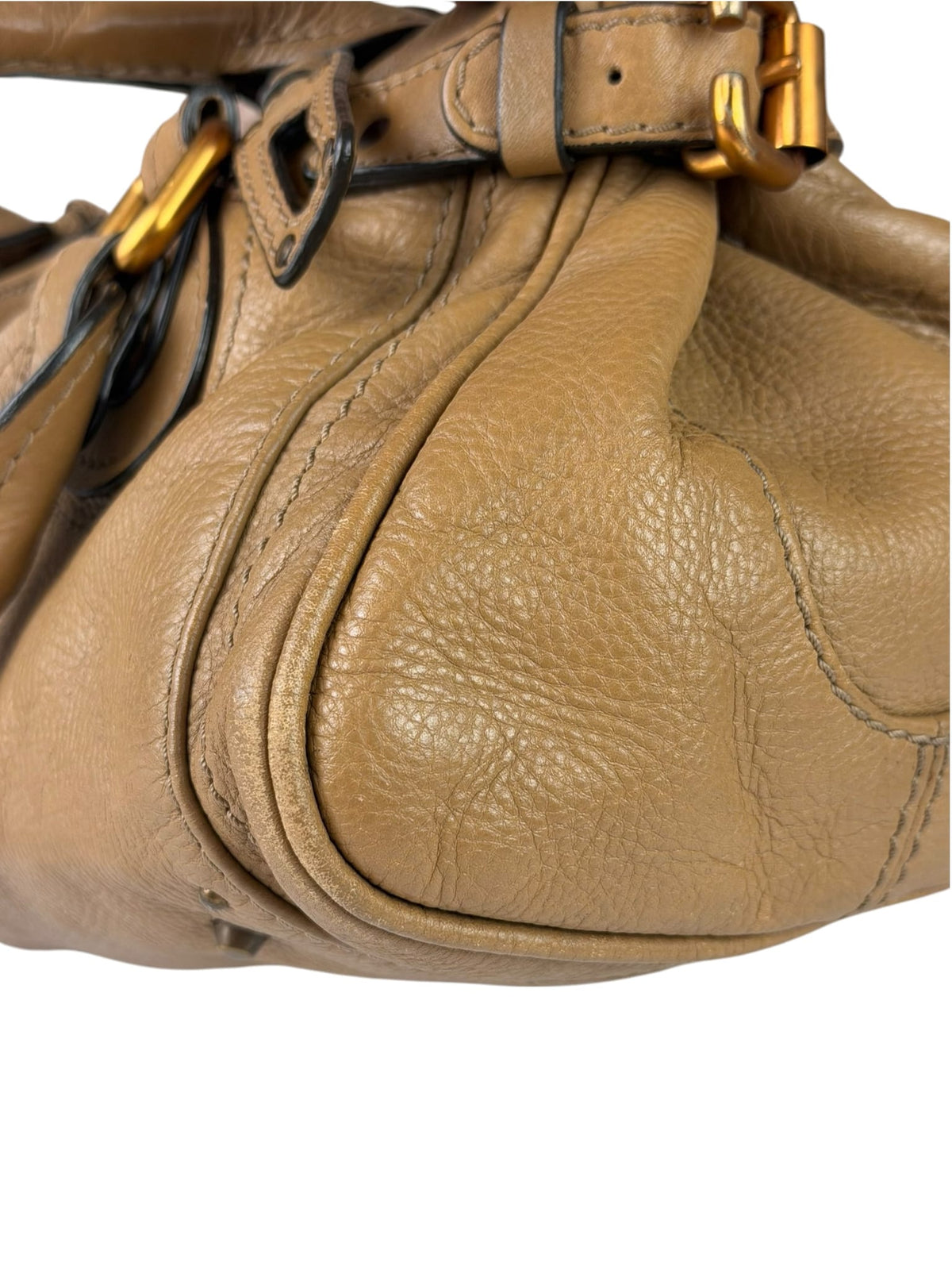 Chloe Brown Leather Paddington Shoulder Bag