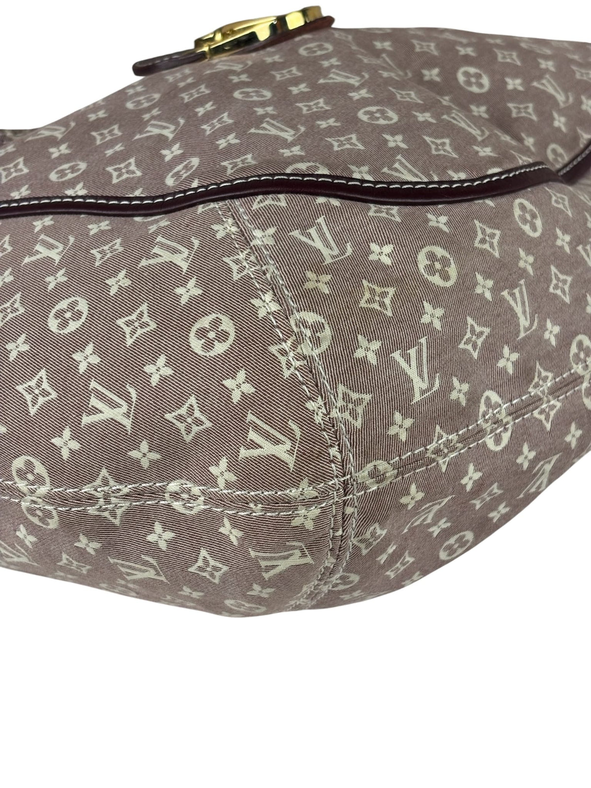 Louis Vuitton Brown Leather Trim Monogram Idylle Romance
