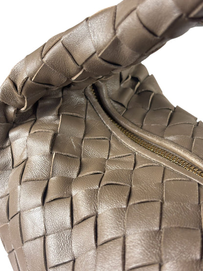 Bottega Veneta Brown Intrecciato Teen Jodie Hobo Bag