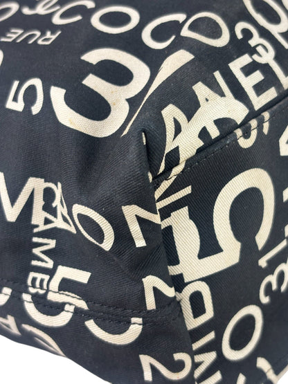 Chanel Black 31 Rue Cambon By Sea Line Tote 2002