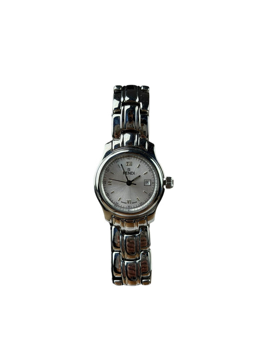 Fendi 210L Roman/Stick Silver Dial