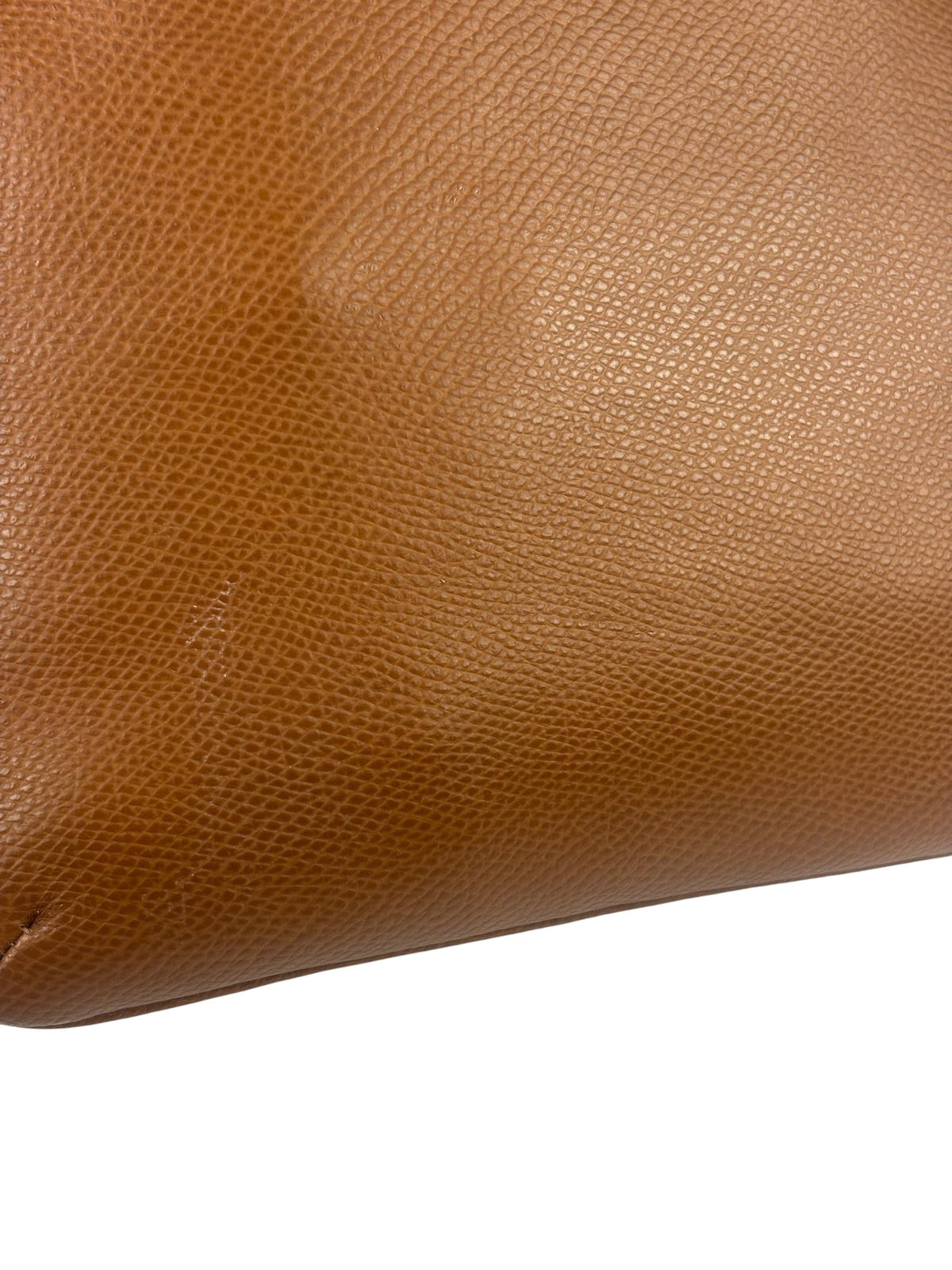 Coach Tan Brown Pebble Leather Crossbody Bag