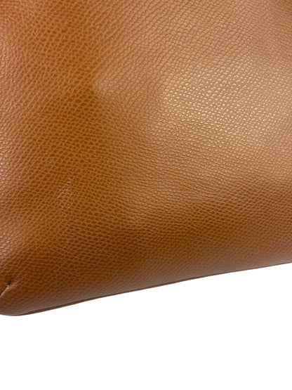Coach Tan Brown Pebble Leather Crossbody Bag